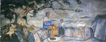 表現主義 Painting - 歴史 1916 エドヴァルド・ムンク 表現主義